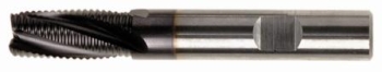 VHM Ø 3,0 mm Z=3 30° Flachstirn HR Profil Stahl (P)
